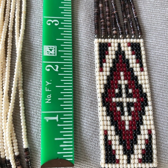 Vintage Native American Necklace & Earring Set. - Picture 9 of 11